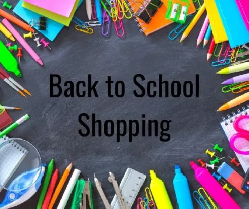 Back to School Shopping